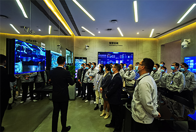 Zhejiang Dahua digital benchmarking enterprise visit and study